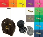 HARDCASE Cymbal Trolley-Case mit Rollen 22"